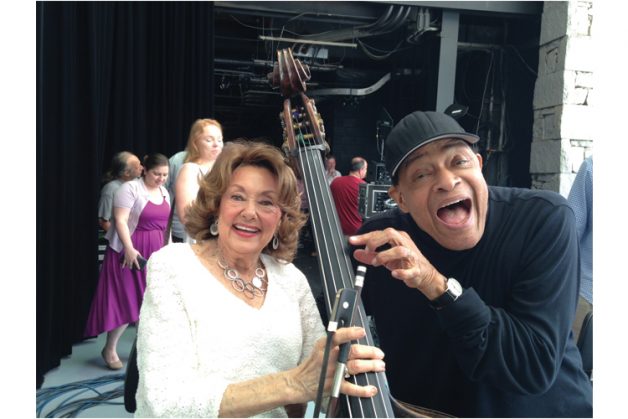 Jane with Al Jarreau